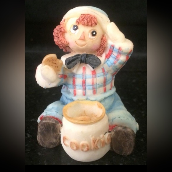 Raggedy Ann and Andy Mini Tea Set 1994 With Original Box - Picture 10 of 11